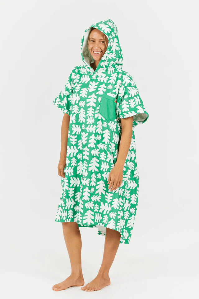 After Essentials Poncho Outdoor Sapin Green After Essentials