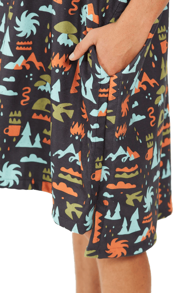 After Essentials Poncho Outdoor Trekking Black After Essentials