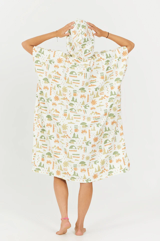 After Essentials Poncho Outdoor Trekking Cream After Essentials