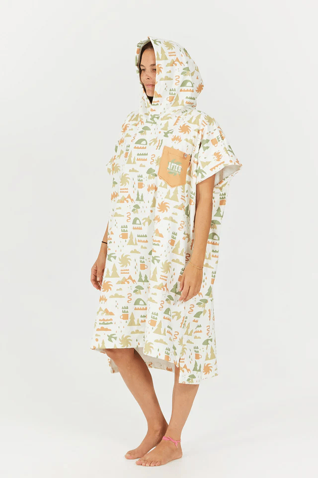 After Essentials Poncho Outdoor Trekking Cream After Essentials