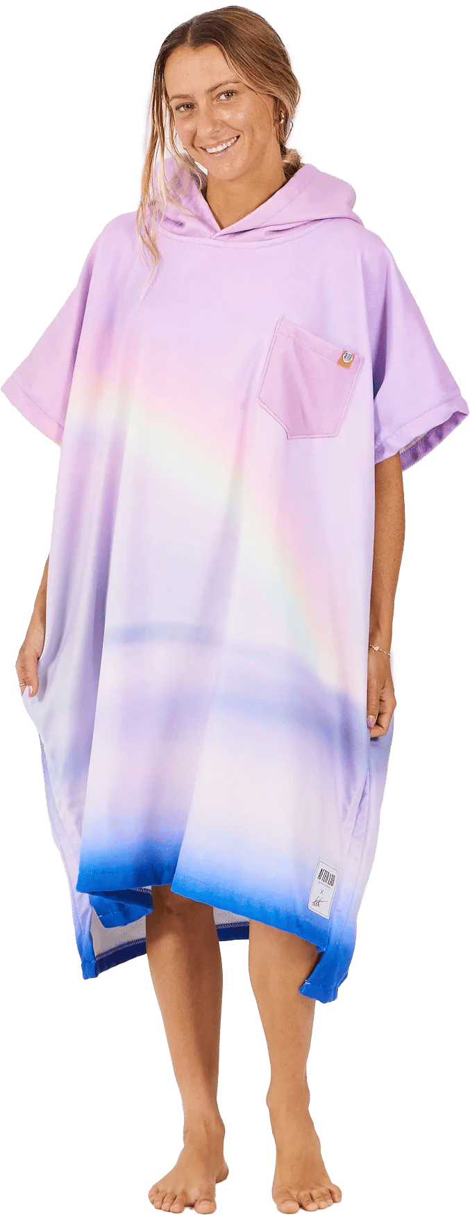 After Essentials Poncho Artist Series Arto Saari Rainbow
