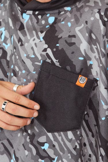 After Essentials Poncho Sport Series Blue After Essentials