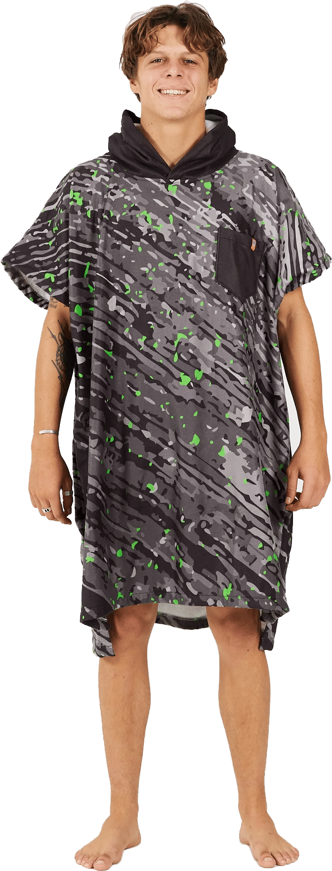 After Essentials Poncho Sport Series Green After Essentials