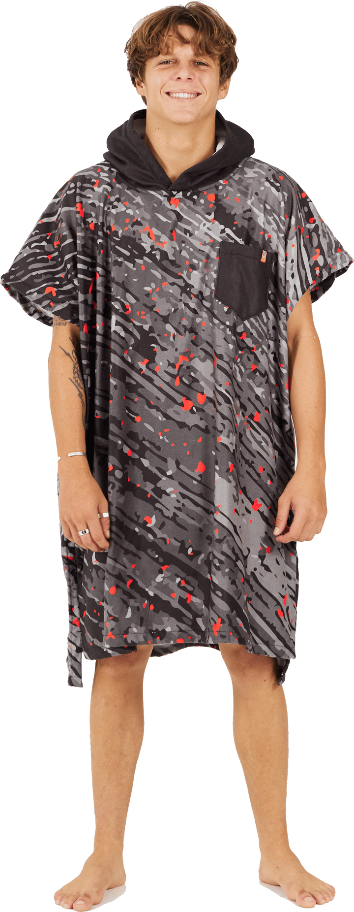 After Essentials Poncho Sport Series Red After Essentials