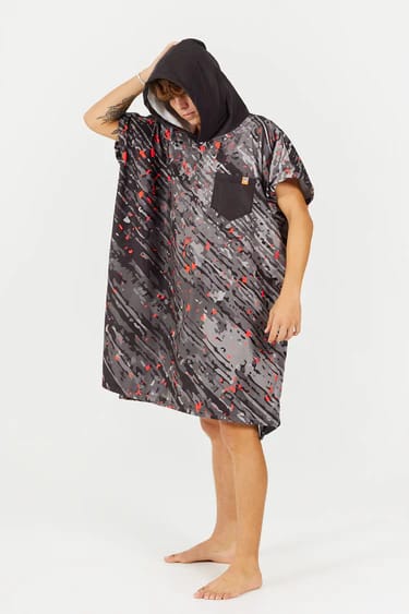After Essentials Poncho Sport Series Red After Essentials
