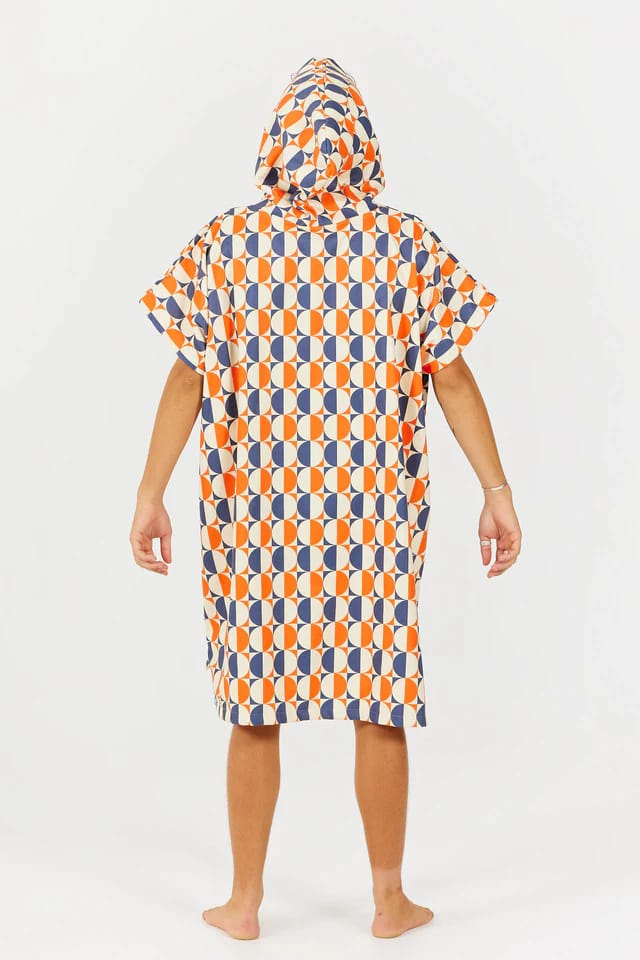 After Essentials Poncho Swim Club Vertigo Sun orange After Essentials
