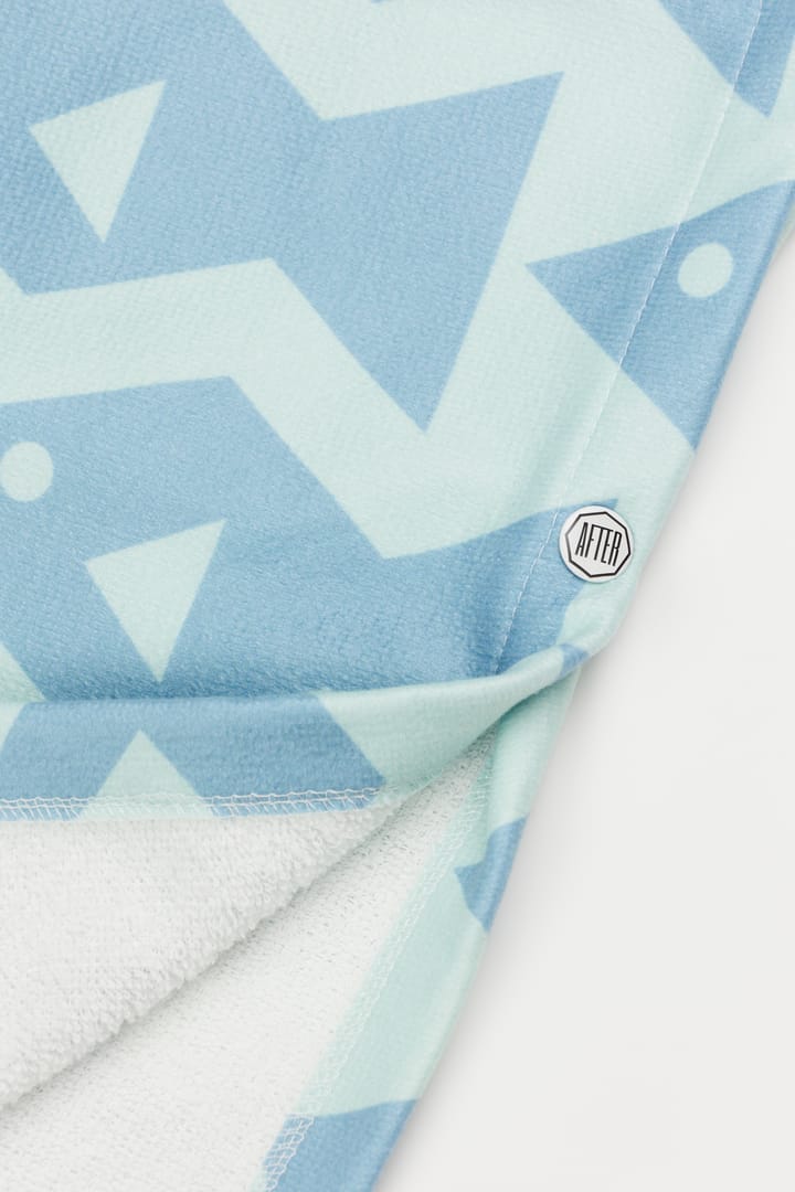 After Essentials Baby Snap-Button Poncho Square Fish After Essentials