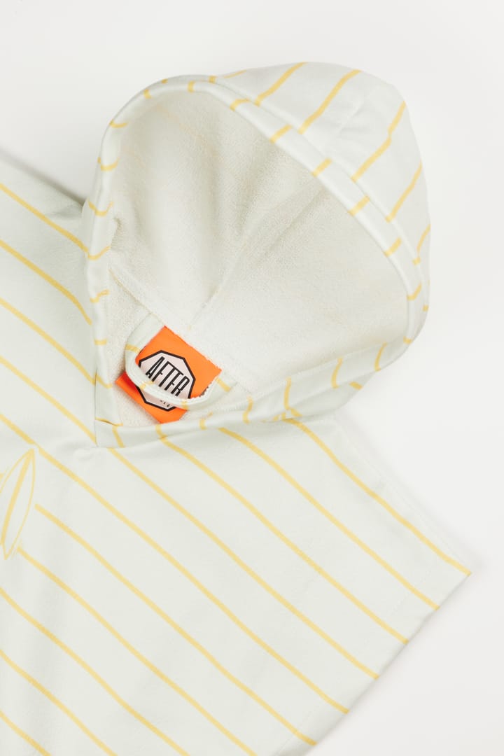 After Essentials Baby Snap-Button Poncho Surf Stripes After Essentials
