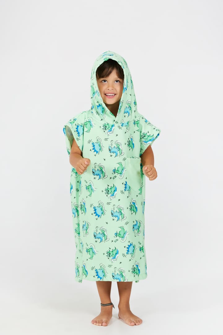 After Essentials Baby Poncho Dino Green After Essentials