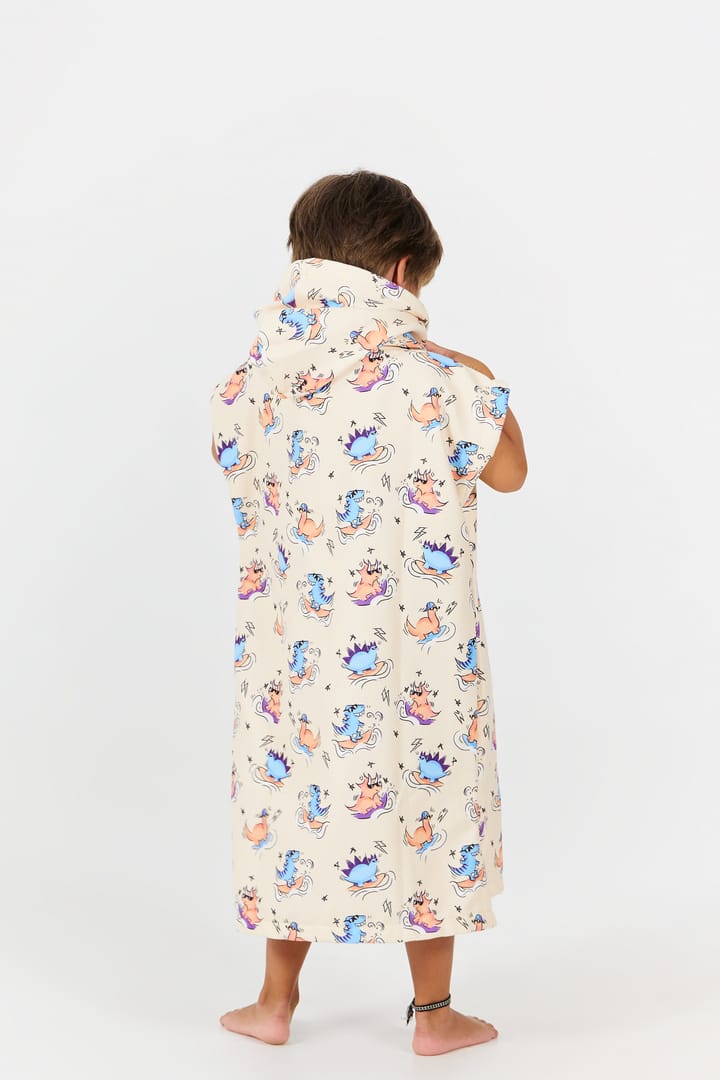After Essentials Toddler Poncho Dino Peach After Essentials