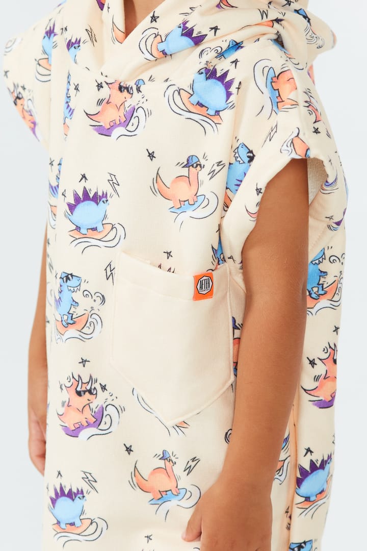 After Essentials Toddler Poncho Dino Peach After Essentials