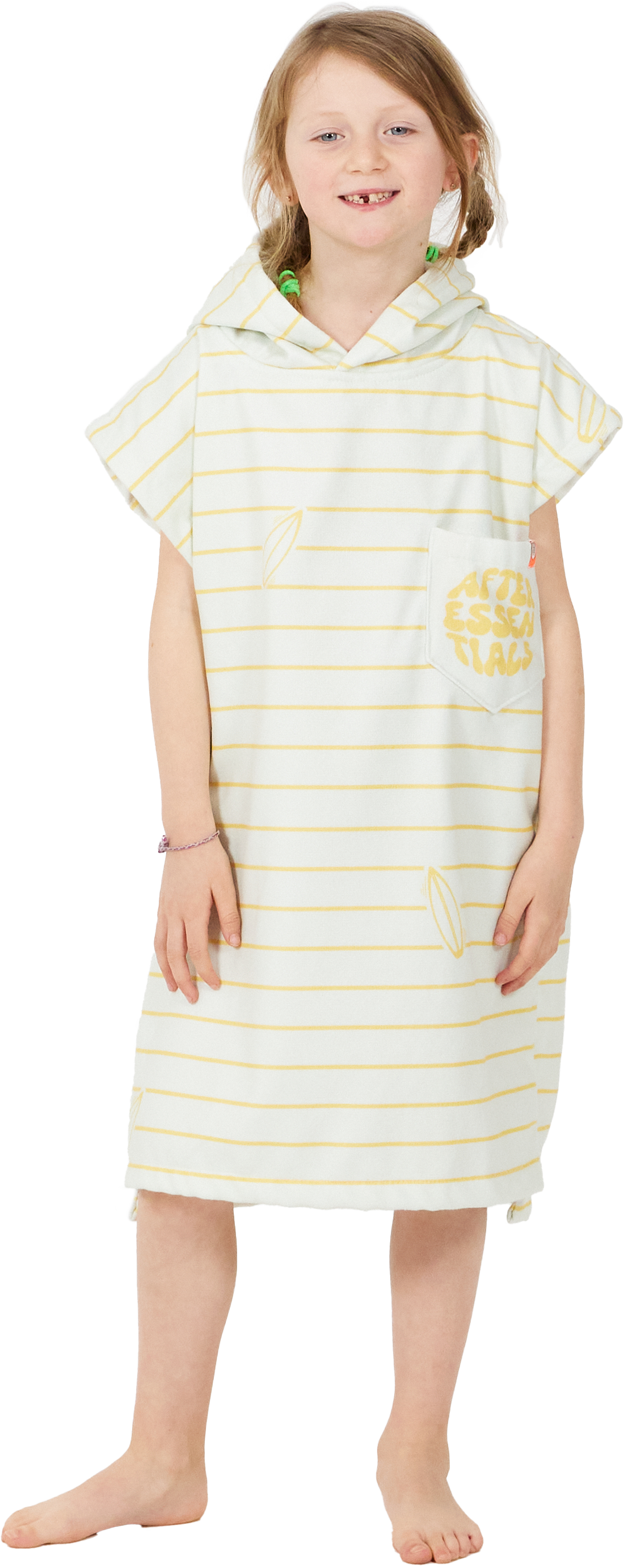 After Essentials Toddler Poncho Surf Stripes  110–130 cm