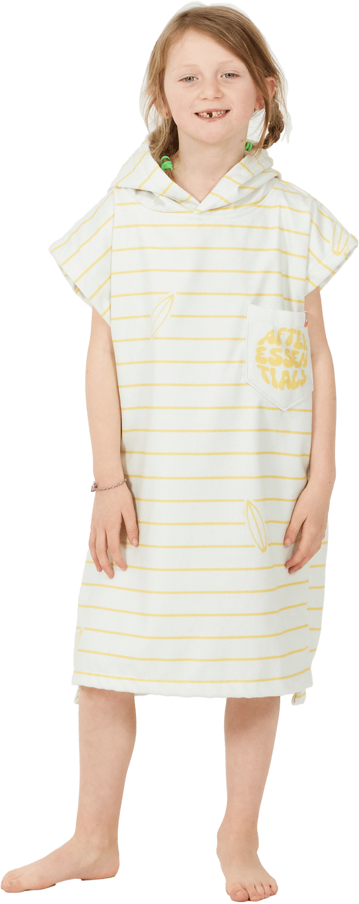 After Essentials Toddler Poncho Surf Stripes After Essentials