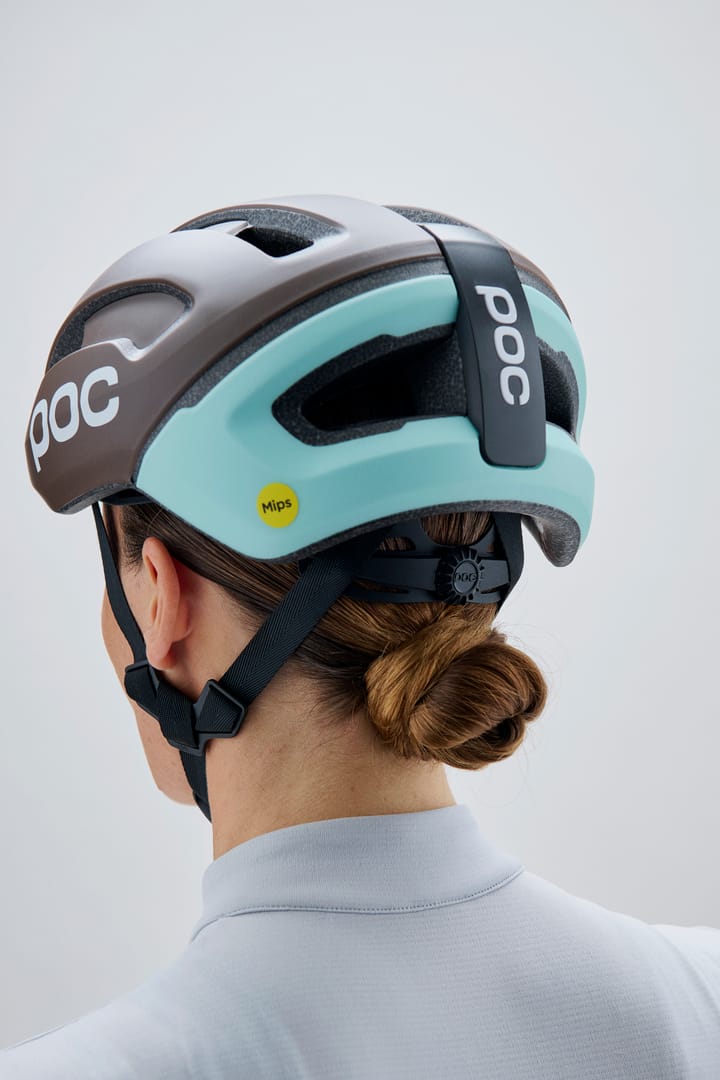 POC Omne Air Mips Cycling Helmet Bronzite Brown Matt/Lazurite Blue Matt POC