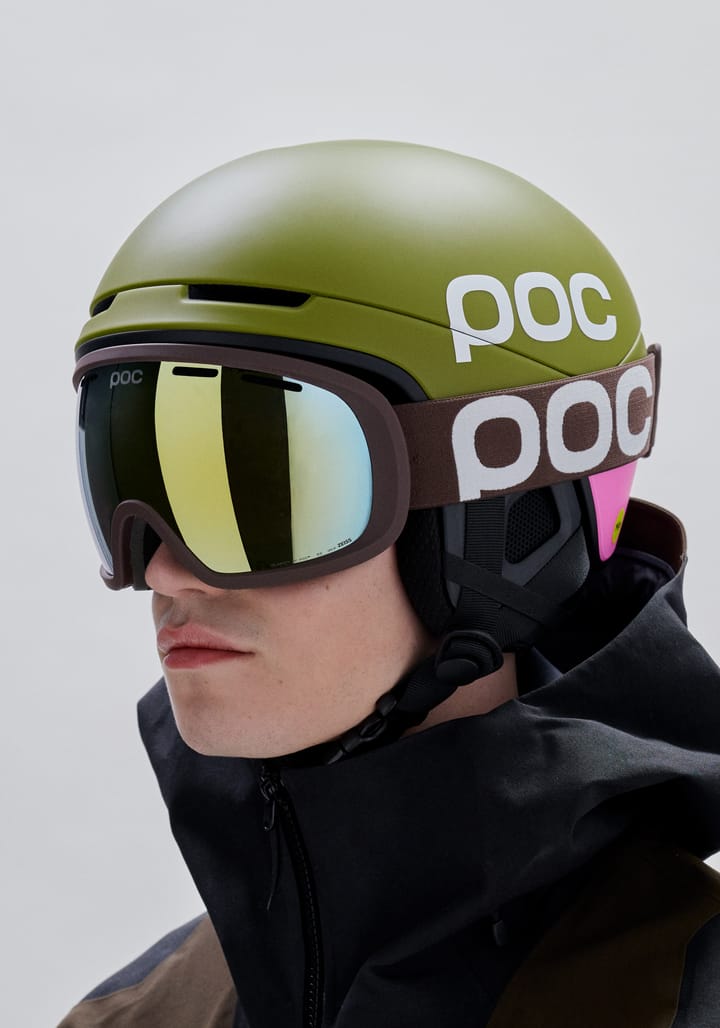 POC Fovea Bronzite Brown/Sunny Cool Gold POC