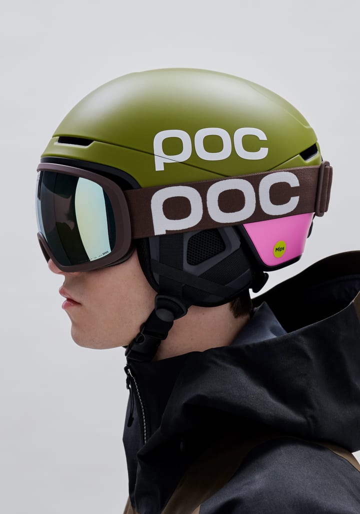 POC Fovea Bronzite Brown/Sunny Cool Gold POC