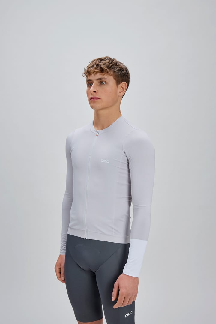 POC Men's Cadence Long Sleeve Cycling Jersey Granite Grey POC