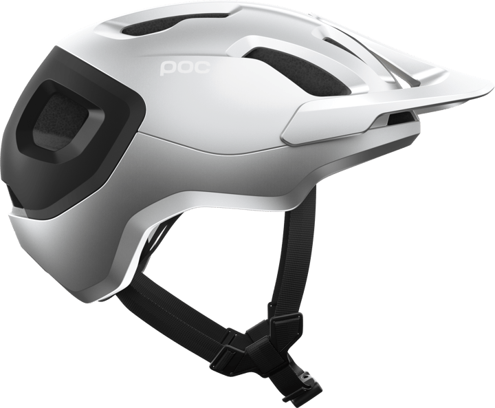 POC Axion Race Mips Uranium Black/Argentite Silver Matt POC