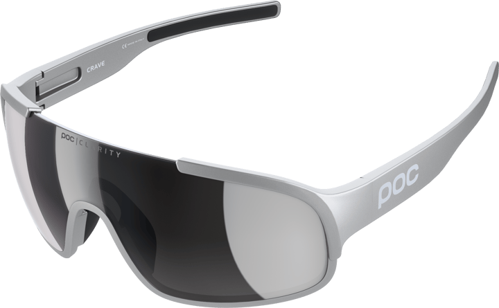 POC Crave Uranium Black/Clarity Road Silver Mirror POC