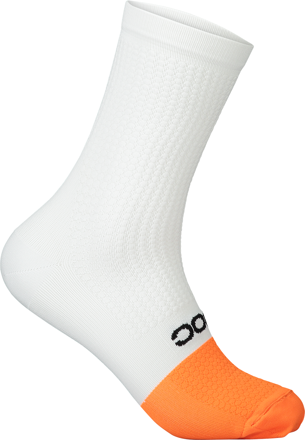 Flair Sock Mid Hydrogen White/Zink Orange