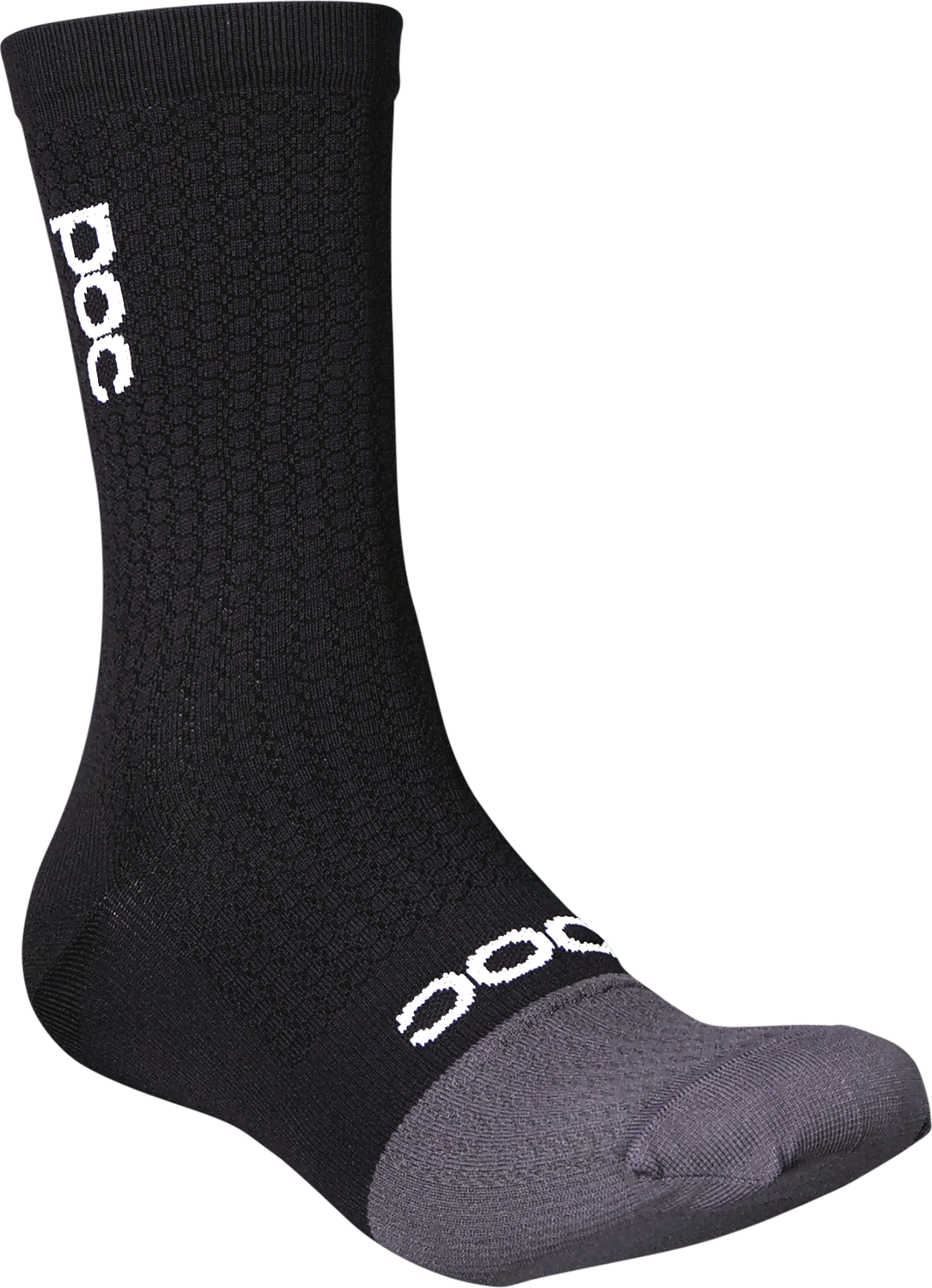 POC Flair Sock Mid Uranium Black/Sylvanite Grey