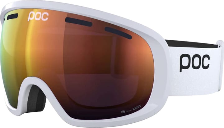 POC Fovea Hydrogen White/Partly Sunny Orange POC