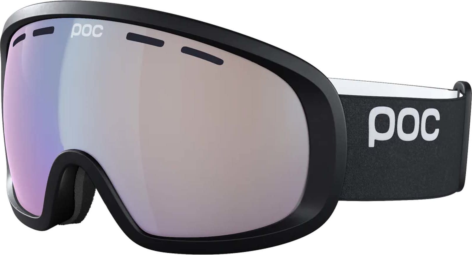 Fovea Mid Photochromic OneSize, Uranium Black/Photochromic/Light Pink-Sky Blue