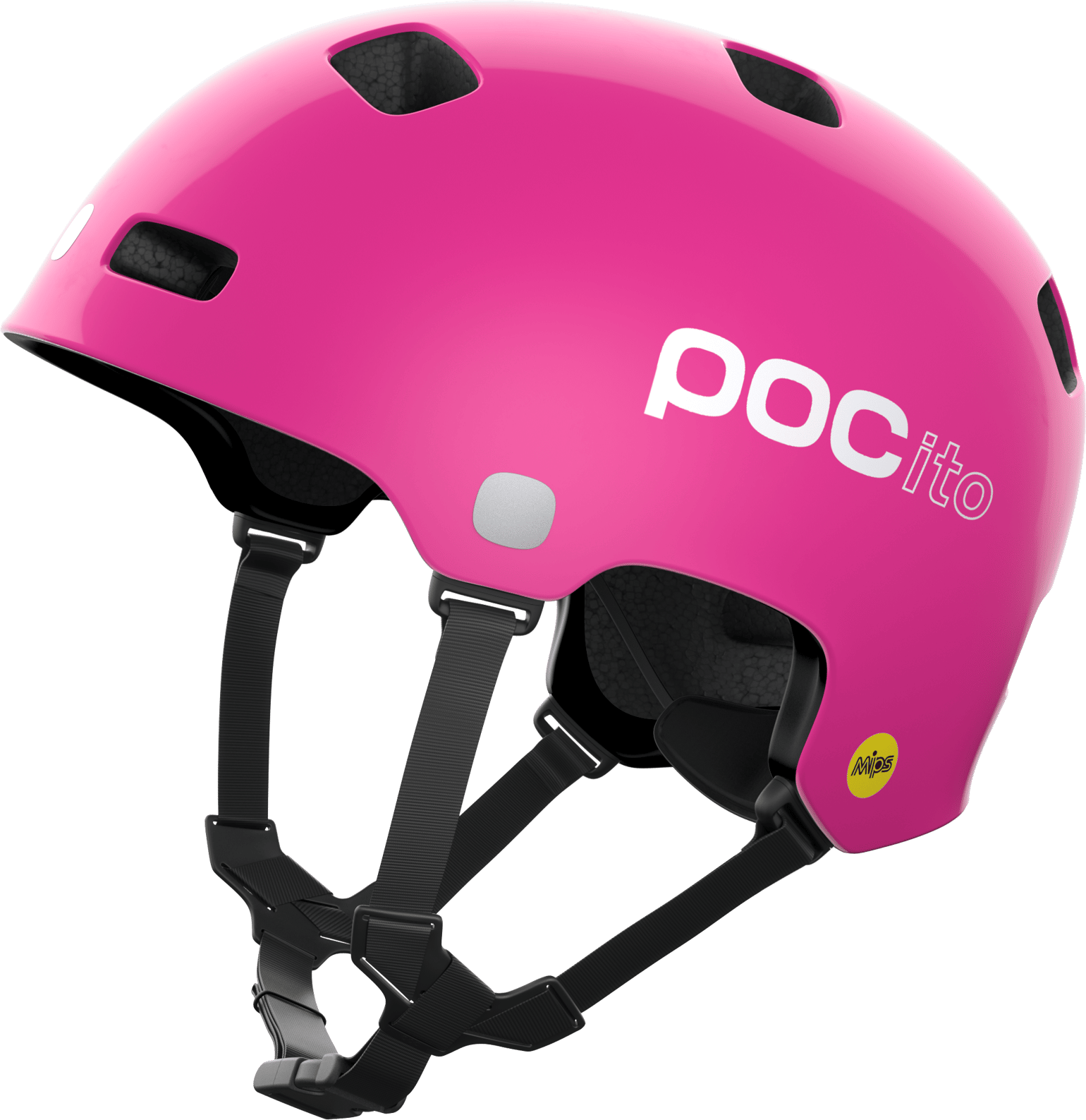 POC Kids' POCito Crane Mips Fluorescent Pink