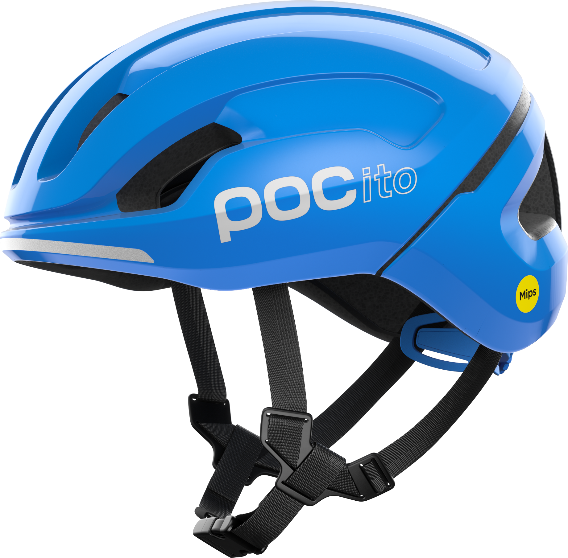 POC Kids' Pocito Omne Mips Fluorescent Blue Cykelhjälmar S (51-56 cm)