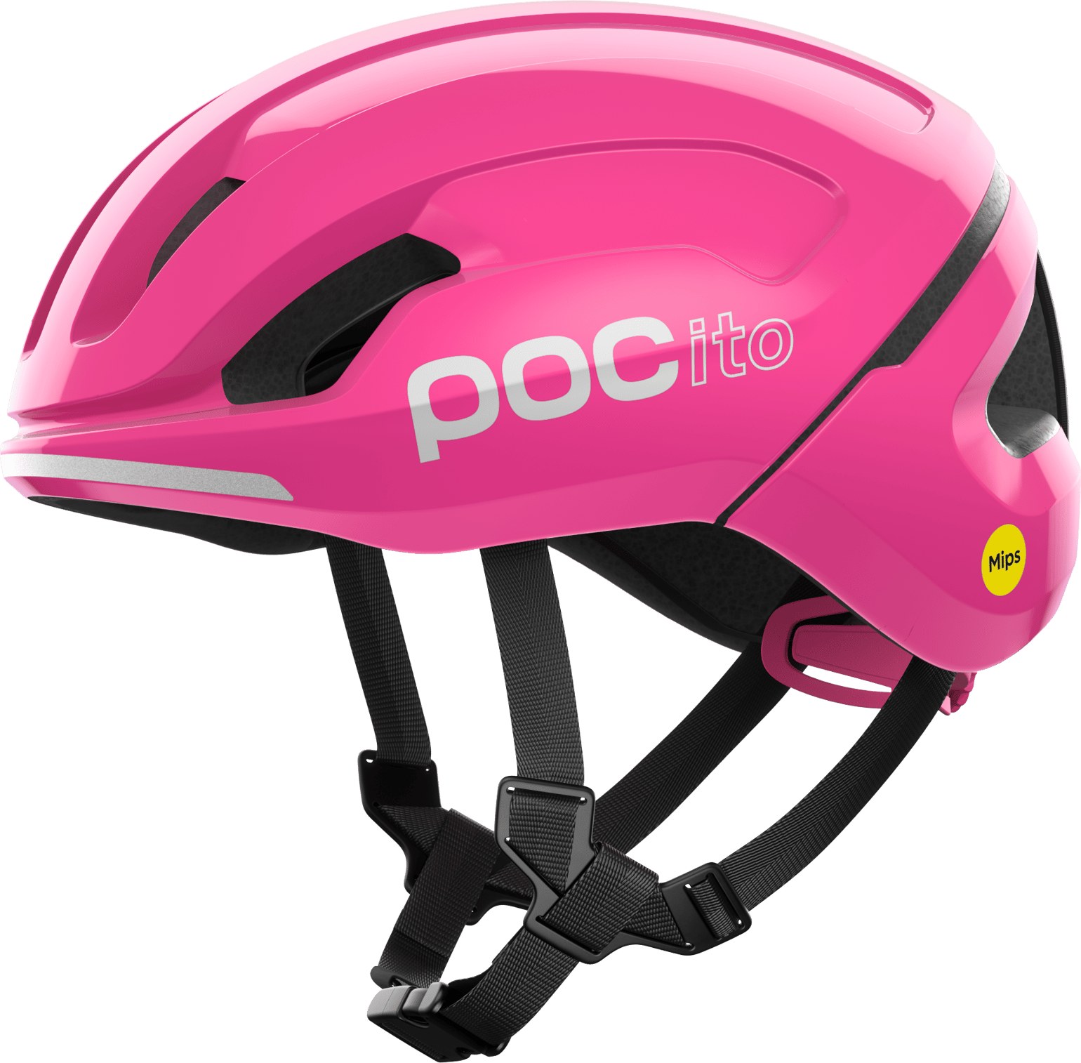 POC Kids' Pocito Omne Mips Fluorescent Pink