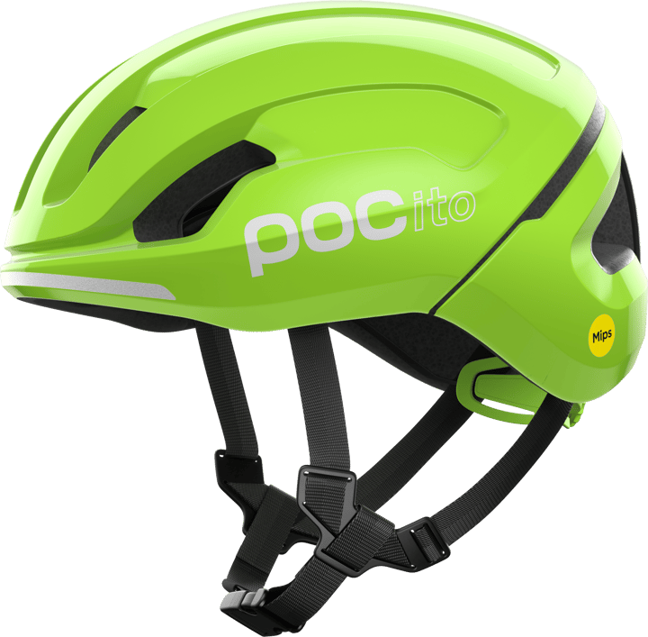 POC Kids' Pocito Omne Mips Fluorescent Yellow/Green POC