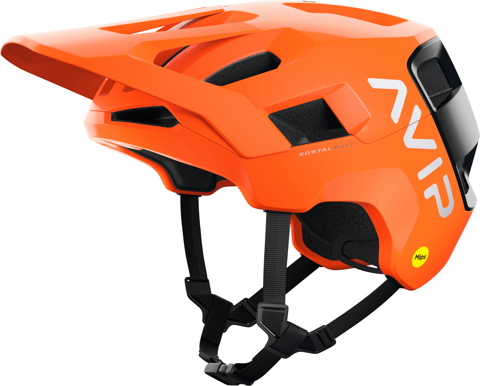 POC Unisex Kortal Race Mips Fluorescent Orange AVIP/Uranium Black Matt