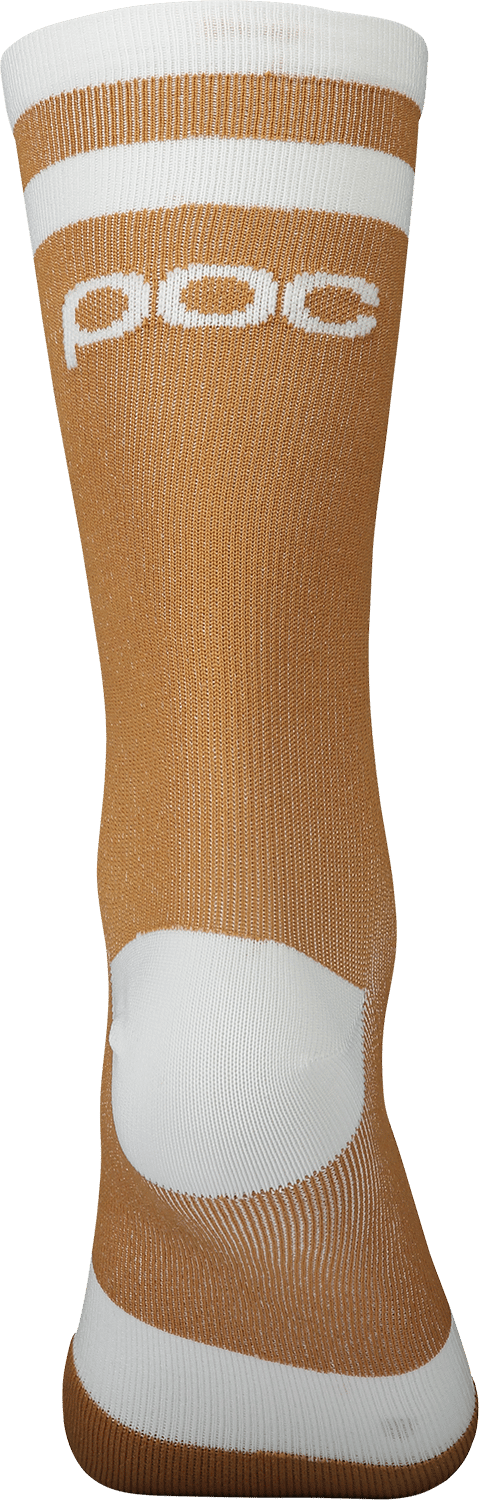 POC Lure MTB Sock Long Aragonite Brown/Hydrogen White POC