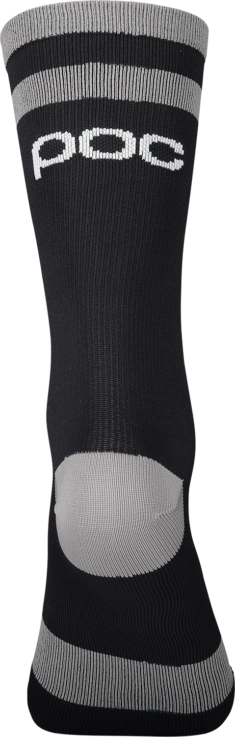 POC Lure MTB Sock Long Uranium Black/Granite Grey POC