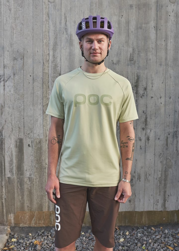 POC Men's Reform Enduro Tee Prehnite Green POC