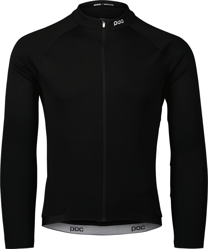 POC Men's Thermal Lite Long Sleeve Jersey Uranium Black POC