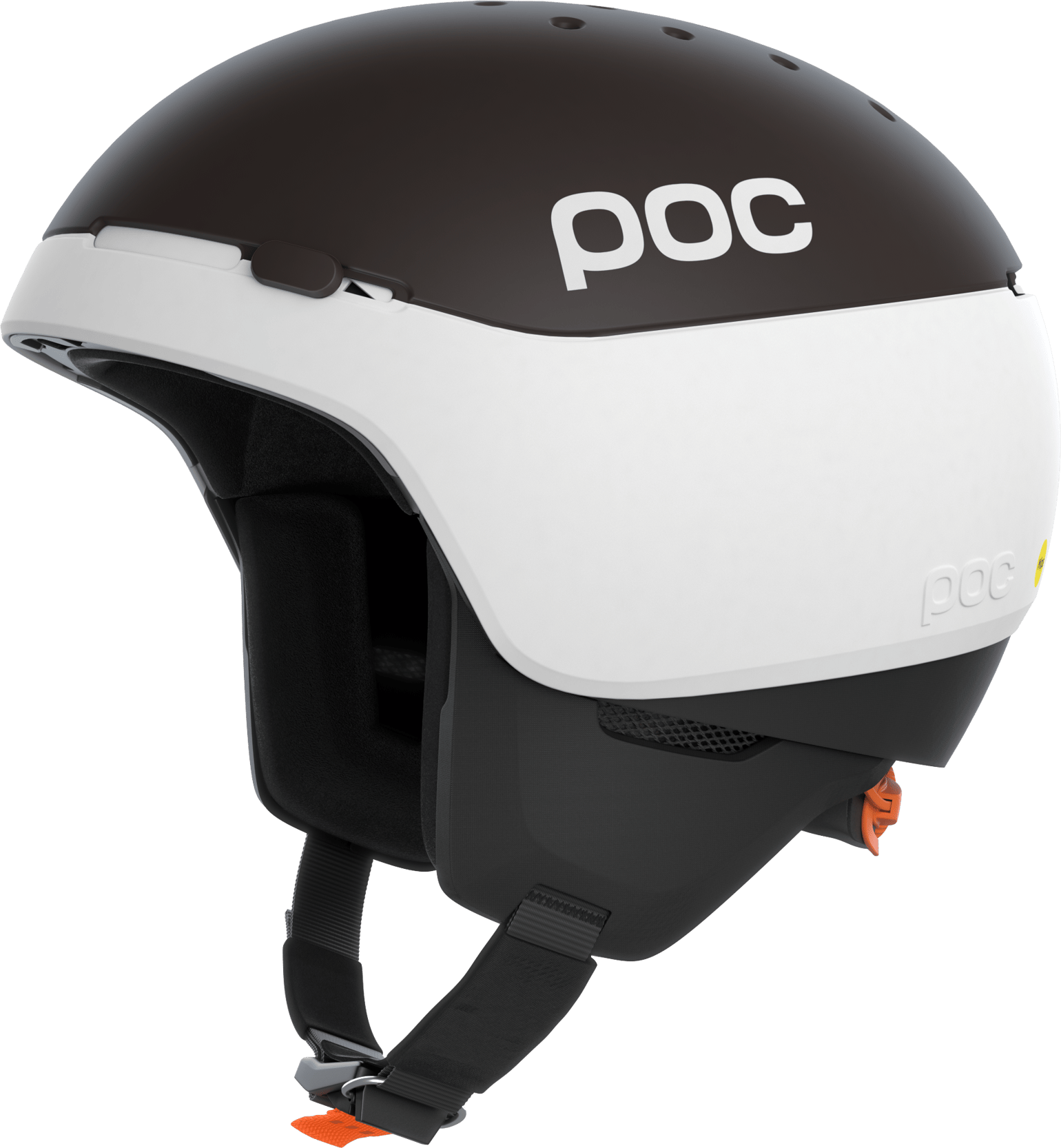 POC Unisex Meninx RS Mips Hydrogen White/Axinite Brown Matt