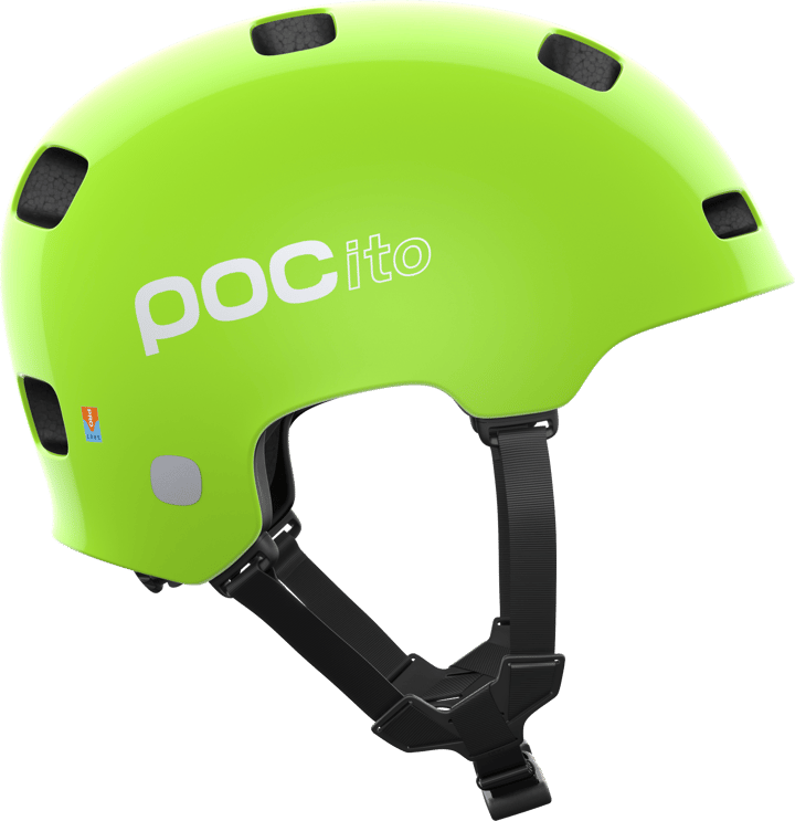 Kids' POCito Crane Mips Fluorescent Yellow/Green POC