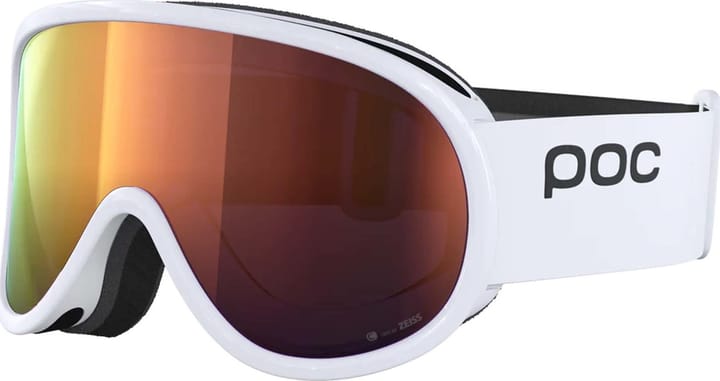 POC Retina Mid Hydrogen White/Partly Sunny Orange POC