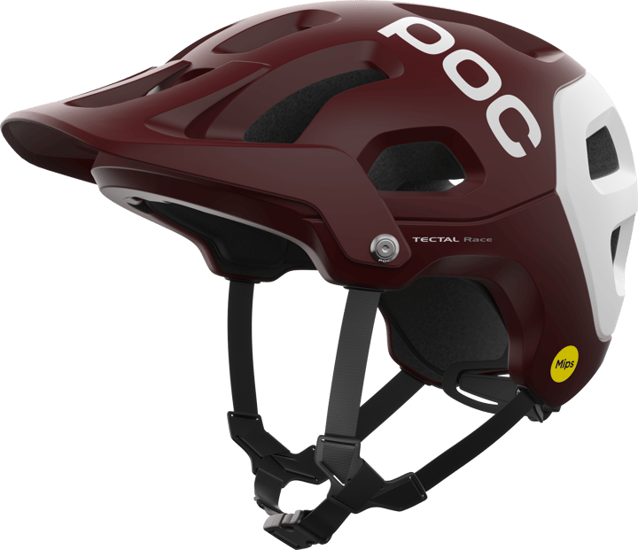 POC Tectal Race Mips Garnet Red/Hydrogen White Matt POC