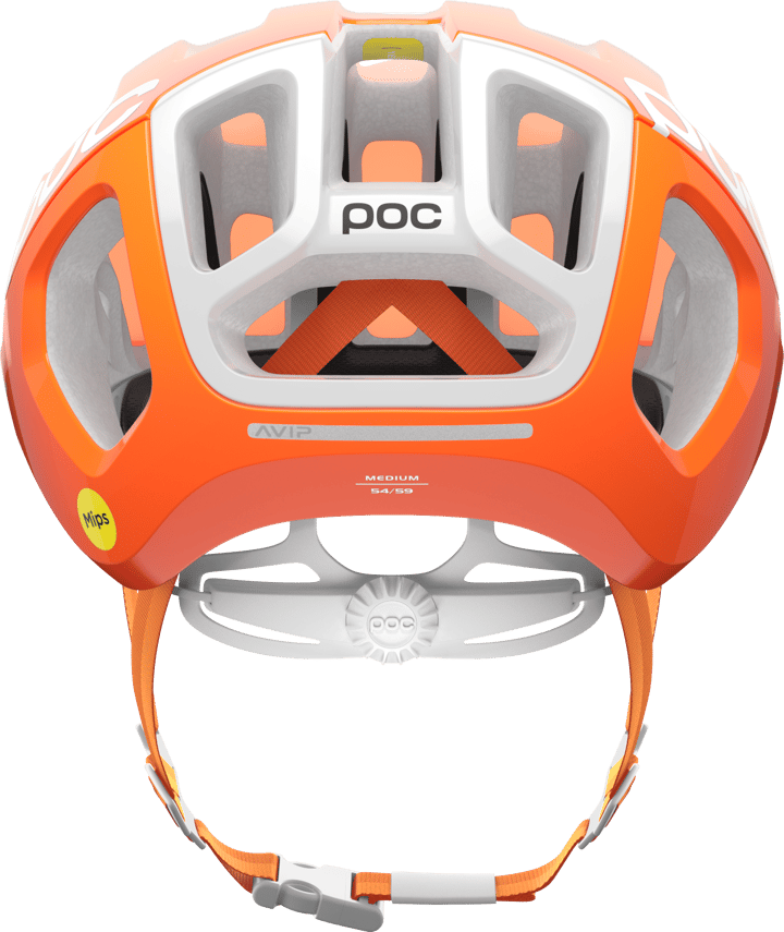 POC Unisex Ventral Tempus Mips Fluorescent Orange AVIP POC