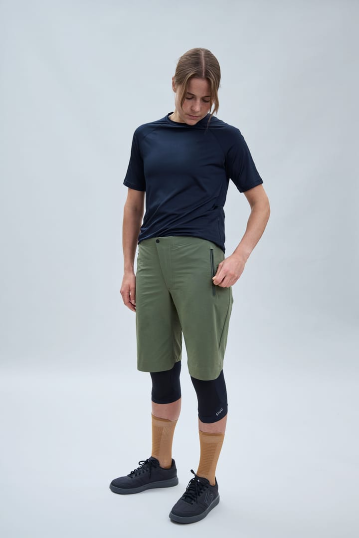 Women's Essential Enduro Shorts Epidote Green POC