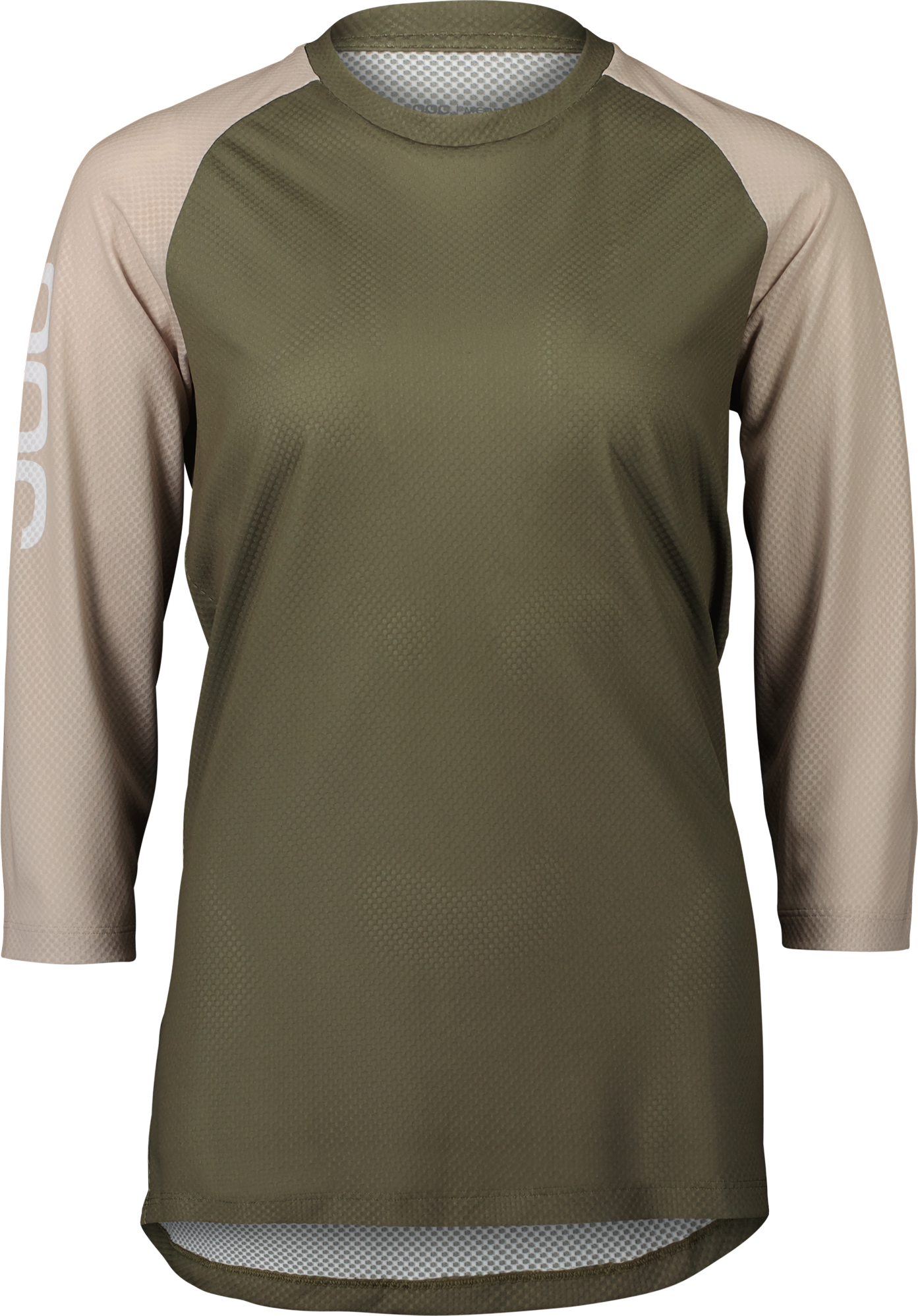 Women’s MTB Pure 3/4 Jersey Epidote Green/Light Sandstone Beige