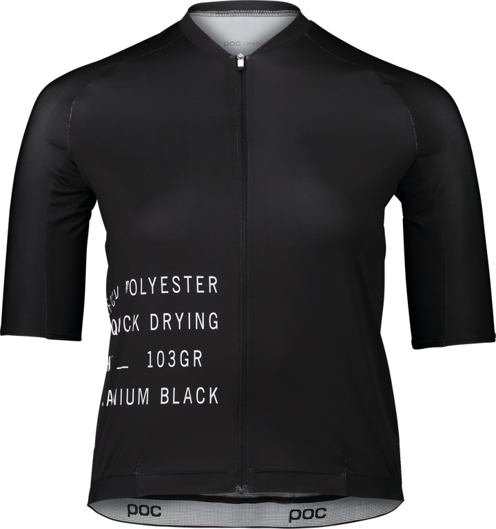 POC Women's Pristine Print Jersey Uranium Black POC