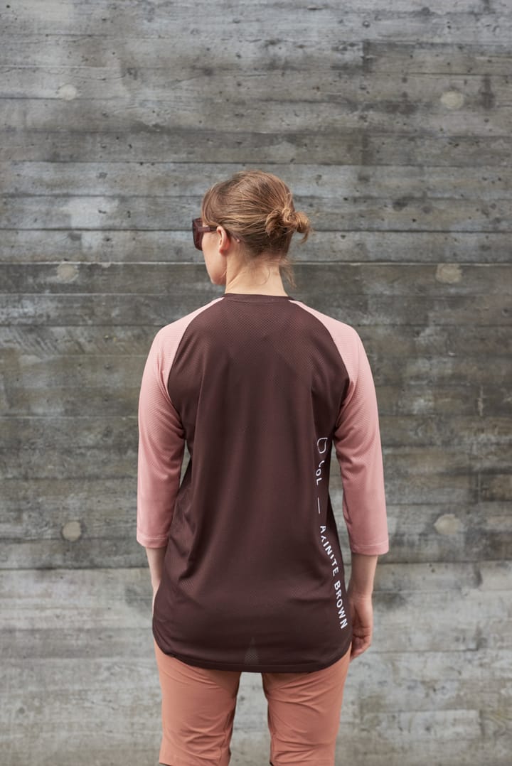 Women's MTB Pure 3/4 Jersey Axinite Brown/Rock Salt POC