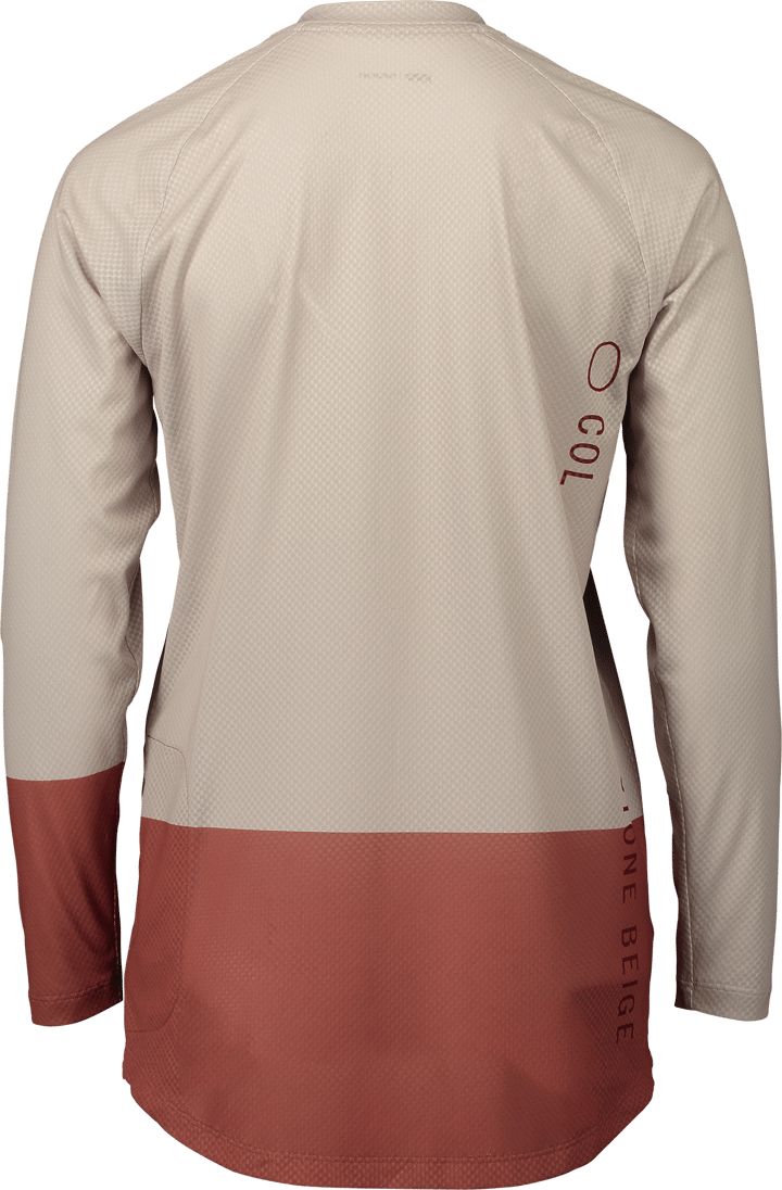 POC Women's MTB Pure LS Jersey Light Sandstone Beige/Himalayan Salt POC