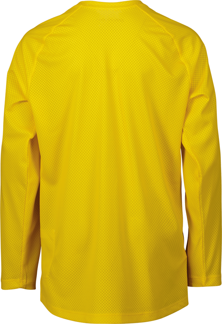 Kids' Essential MTB Long-Sleeve Jersey Aventurine Yellow POC