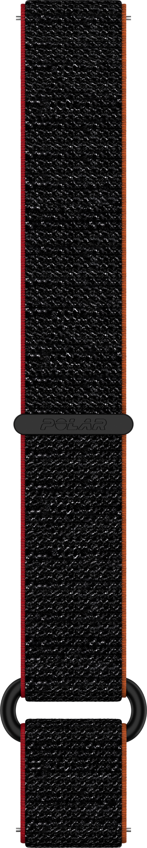 Polar Polar Wristband 20 Mm Hook&Loop Black/Orange M-L, Black/Orange