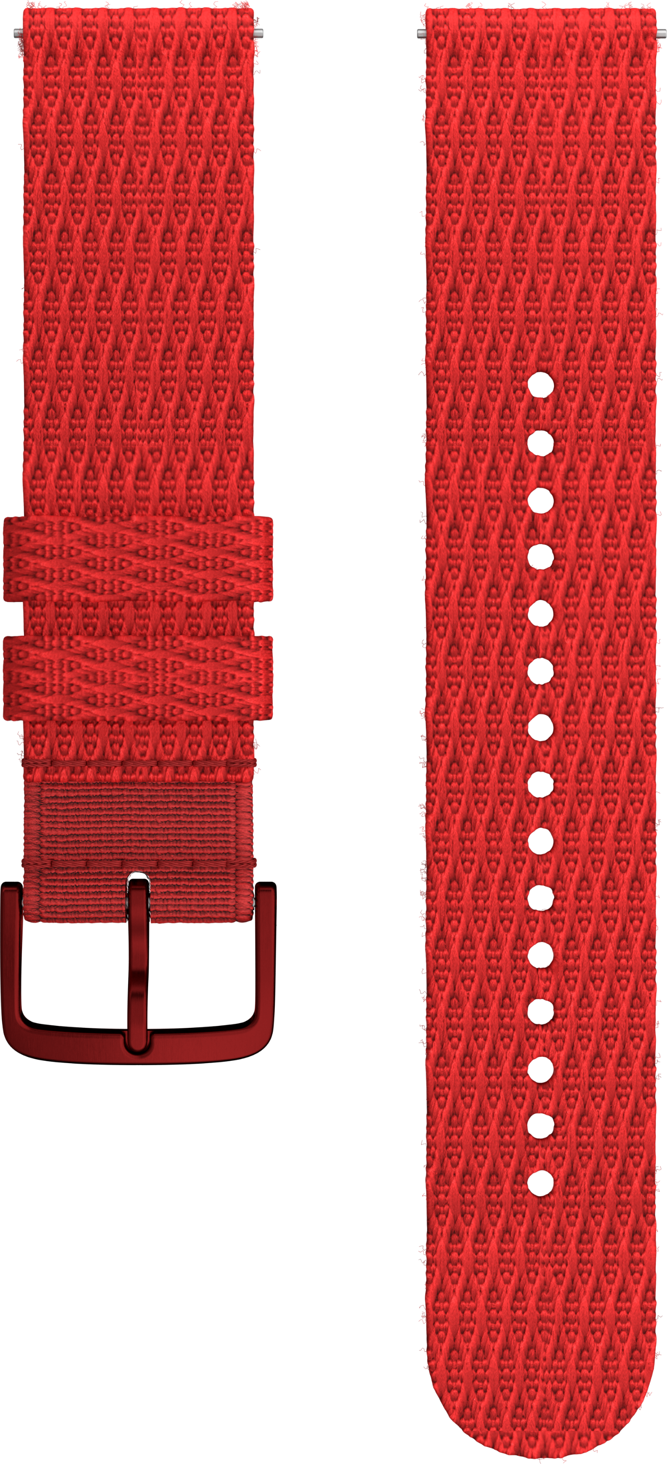 Polar Wristband 20 Mm Tide Red Elektroniikkatarvikkeet Rød M