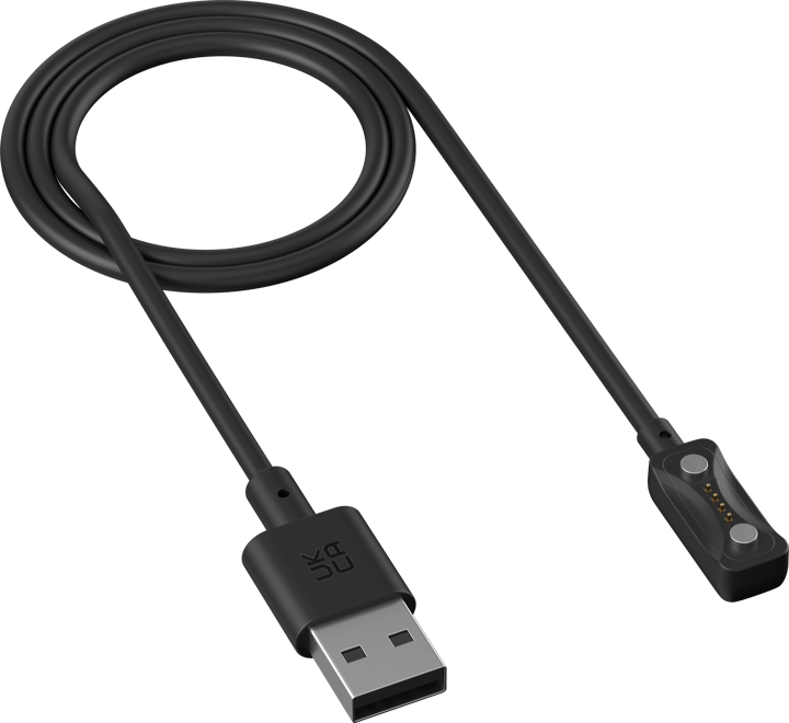 Pacer Charging Cable Svart Polar
